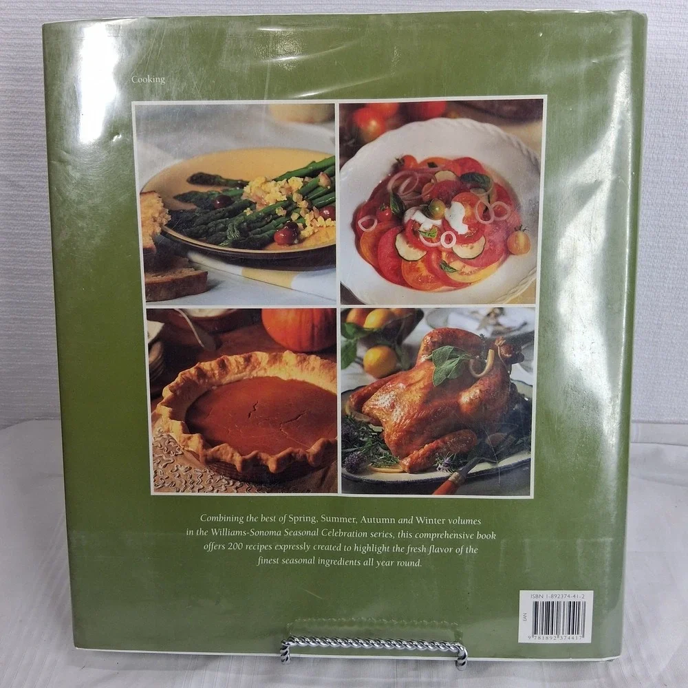 Williams-Sonoma Complete Seasonal Cookbook Hard Cover Ex-Library